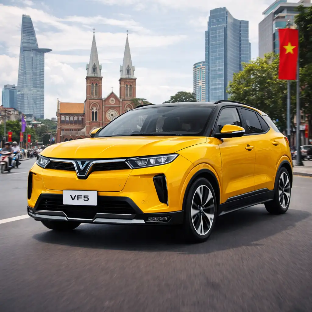 giá lăn bánh VF5 tại Bình Dương