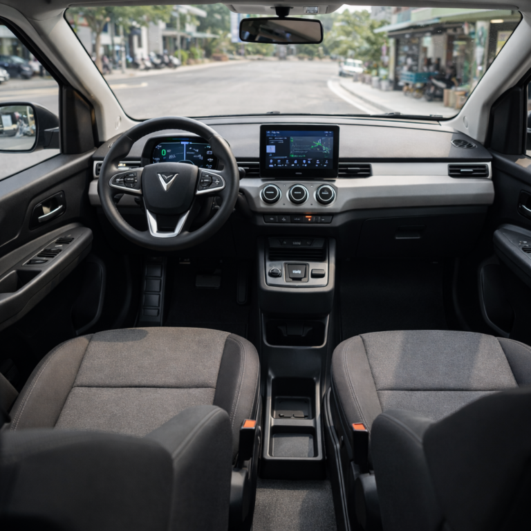 khoang cabin Vinfast EC Van