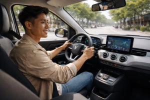 Lái thử vinfast VF3 Bình Dương